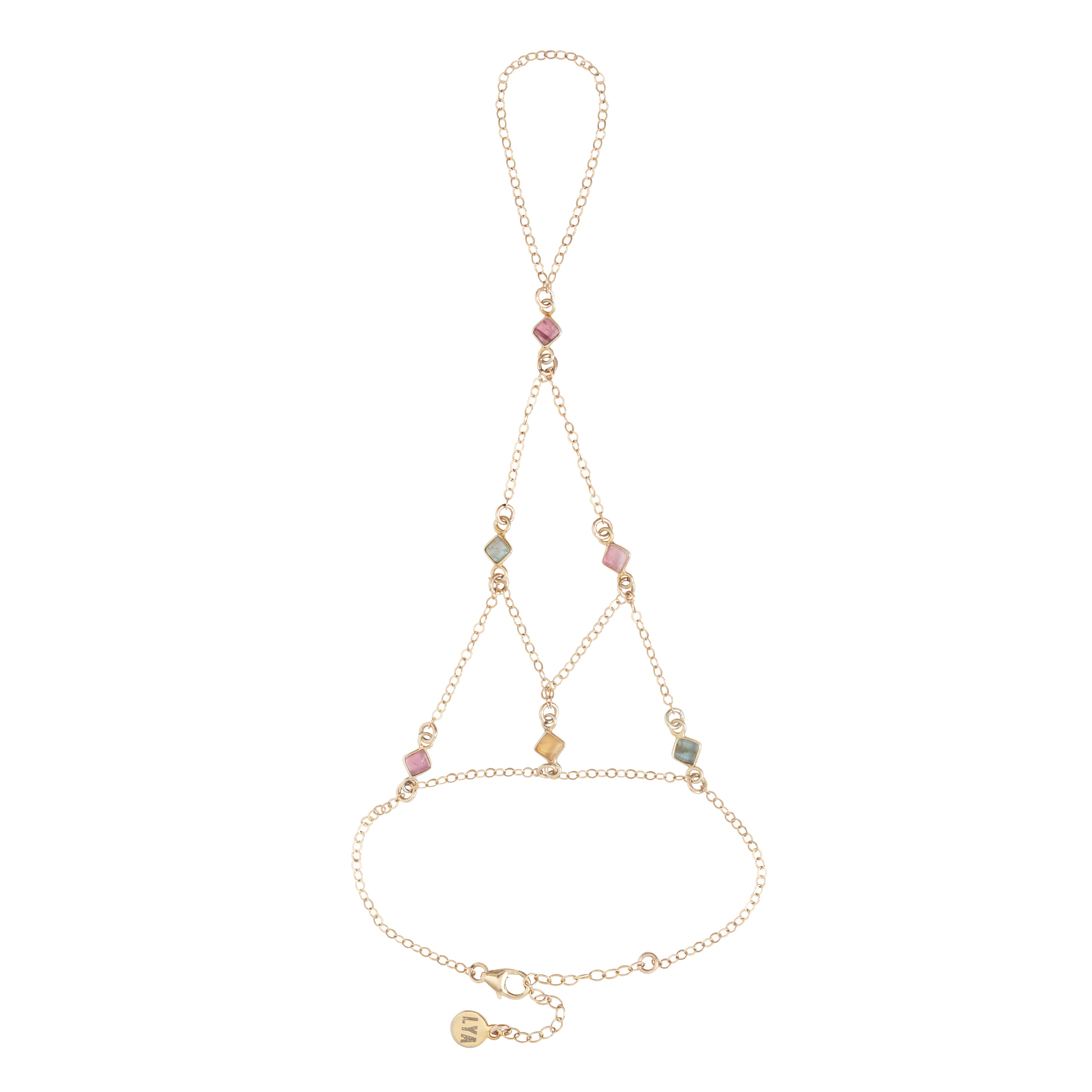 TOURMALINE CHEYENNE hand chain